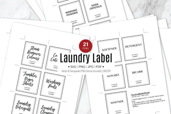 Download Laundry Room Labels &amp; Storage Stickers - Labels Collection