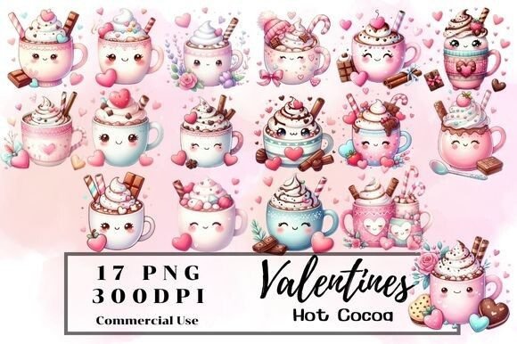 Download Valentine Hot Cocoa Clipart - Hot cocoa clipart Collection