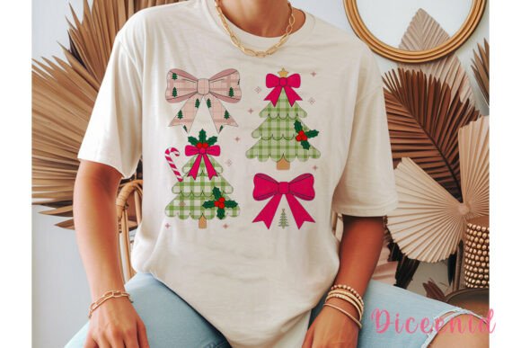 Download Pastel Plaid Christmas Elements PNG - Element Collection
