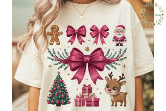 Download Girly Christmas Elements PNG Clipart - Element Collection