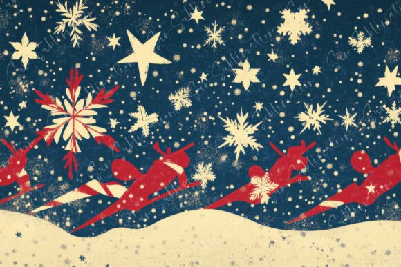 Download Vintage Christmas Illustration - Vintage christmas Collection