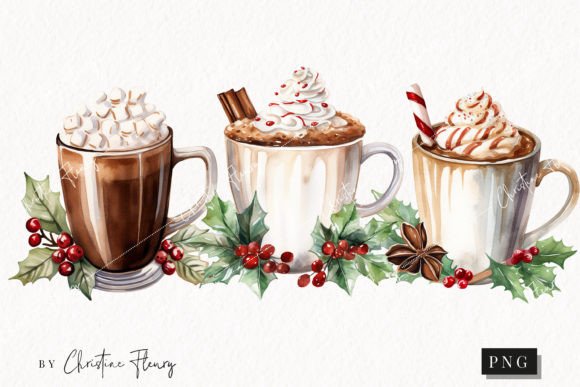 Download Watercolor Hot Cocoa Clipart - Hot cocoa clipart Collection
