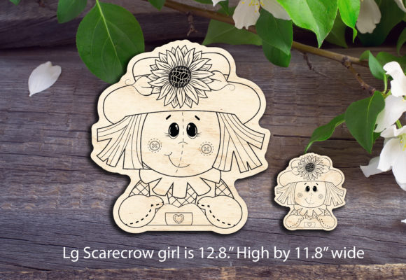 Download Girl Scarecrow V2 - Scarecrow Collection